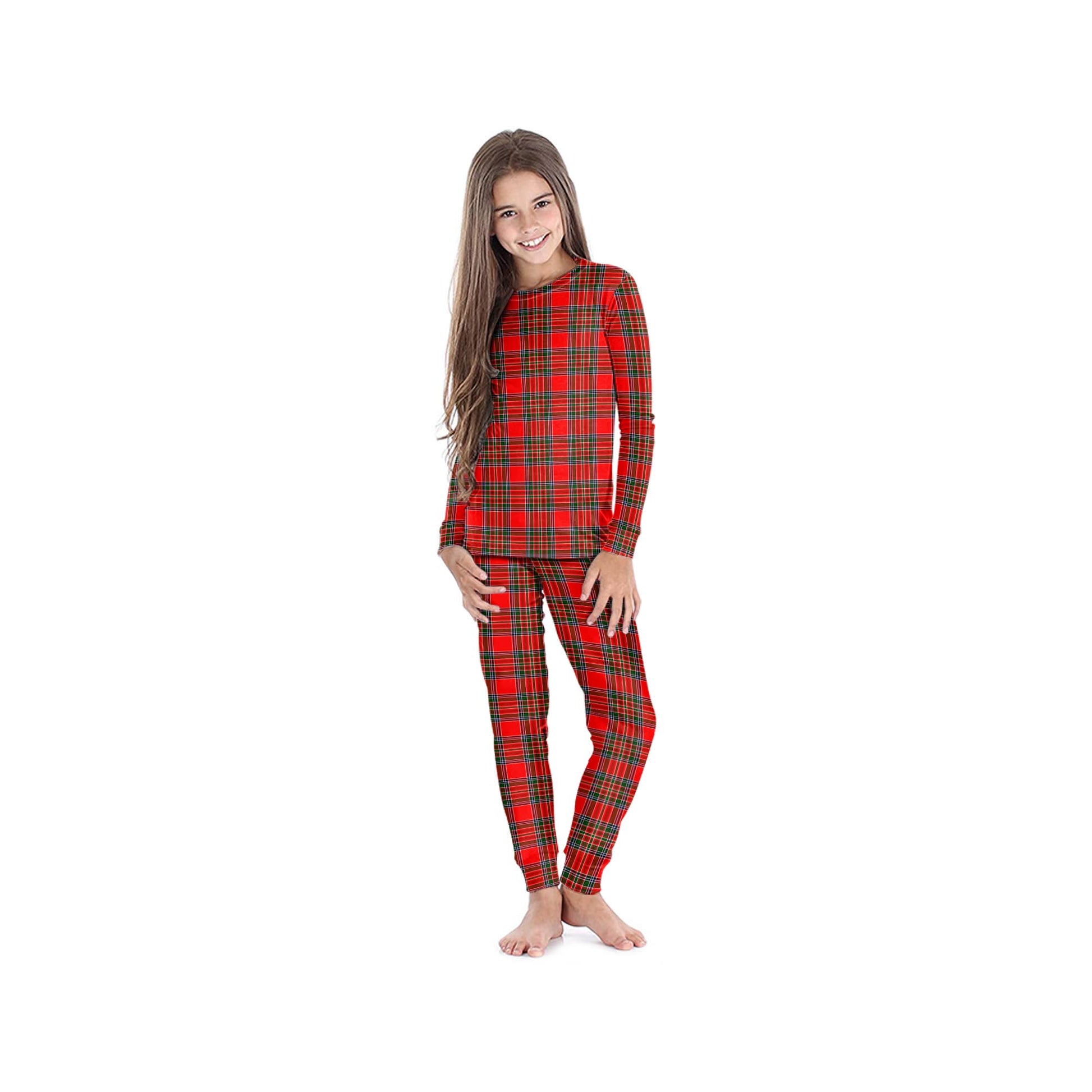 Binning Tartan Pajamas Family Set - Tartan Vibes Clothing