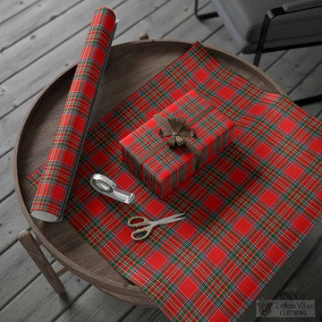 Binning Classic Tartan Wrapping Paper, Classic Scottish Plaid Gift Wrap