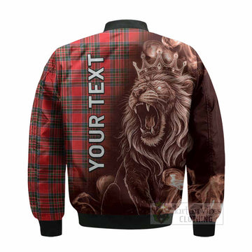 Binning Tartan Bomber Jacket Roaring Lion Heritage