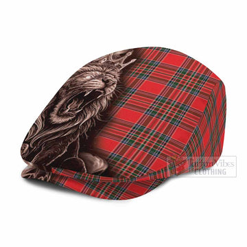 Binning Tartan Flat Cap, Jeff Cap Roaring Lion Heritage - Tartan Vibes Clothing