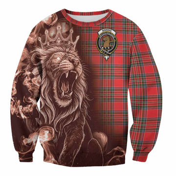 Binning Tartan Sweatshirt Roaring Lion Heritage
