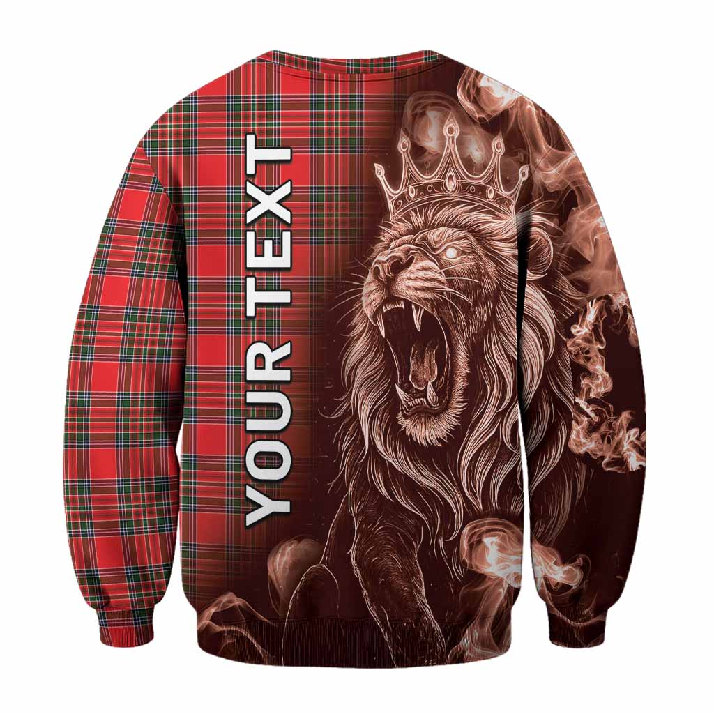 Binning Tartan Sweatshirt Roaring Lion Heritage