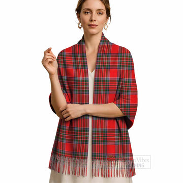 Binning Tartan Tassel Scarf Tassel Scarf One Size 200cm x 70cm (78.7in x 27.6in) - Tartan Vibes Clothing