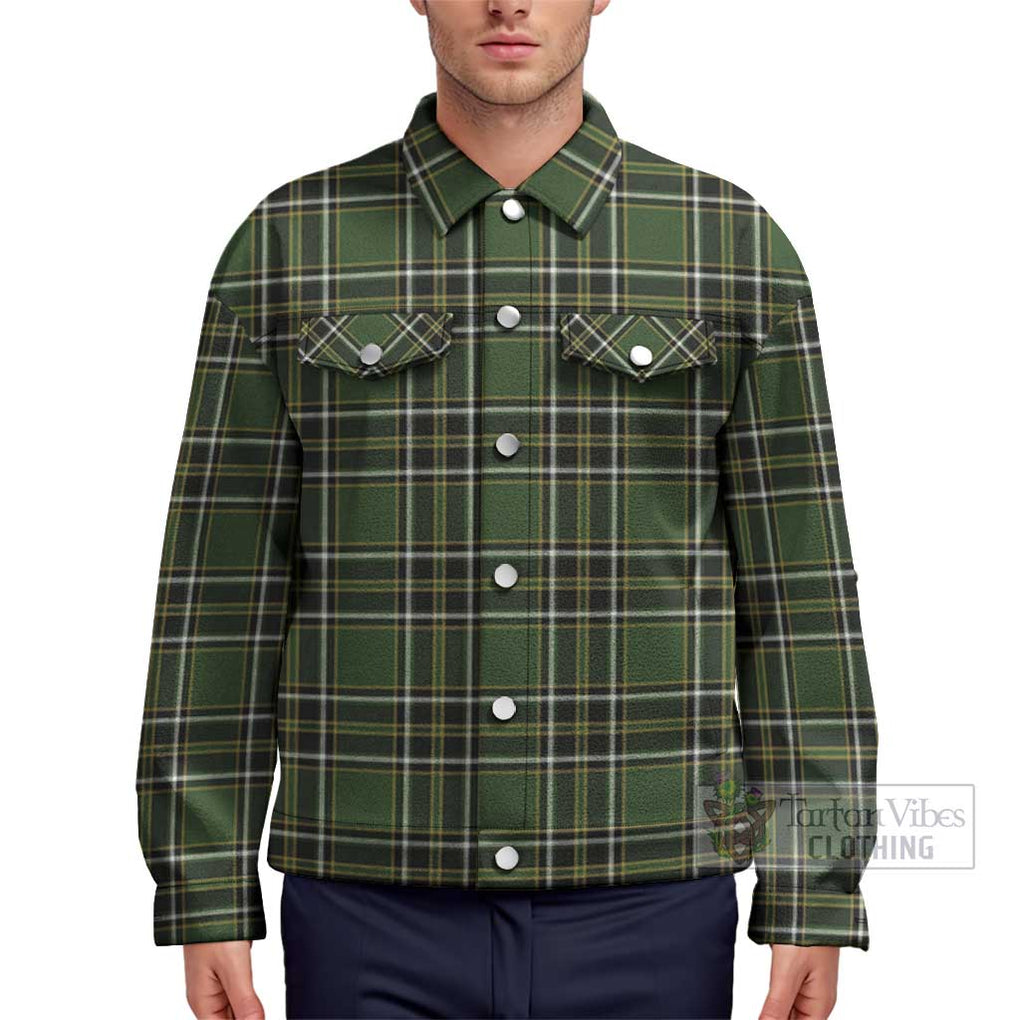 Birmingham Tartan Unisex Lapel Cotton Jacket Unisex - Tartan Vibes Clothing