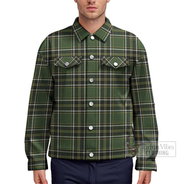 Birmingham Tartan Unisex Lapel Cotton Jacket Unisex - Tartan Vibes Clothing