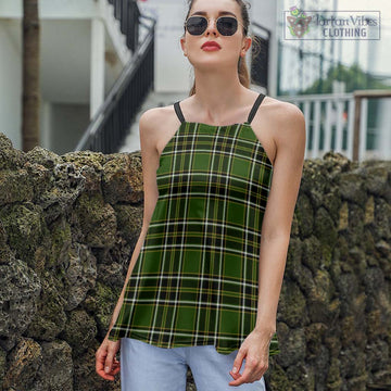 Birmingham Tartan Loose Halter Neck Camisole Women - Tartan Vibes Clothing