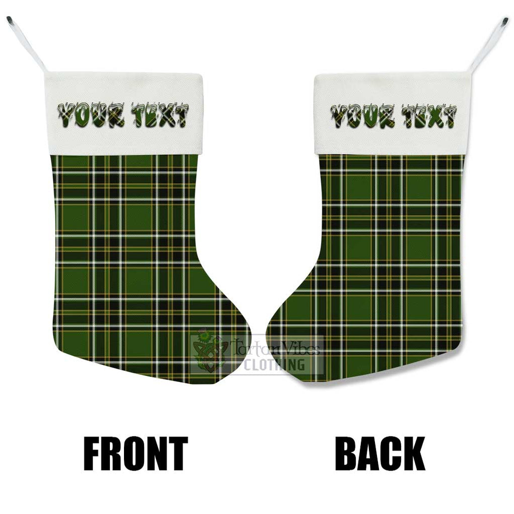 Birmingham Tartan Christmas Stocking with Personalized Text - Tartan Vibes Clothing
