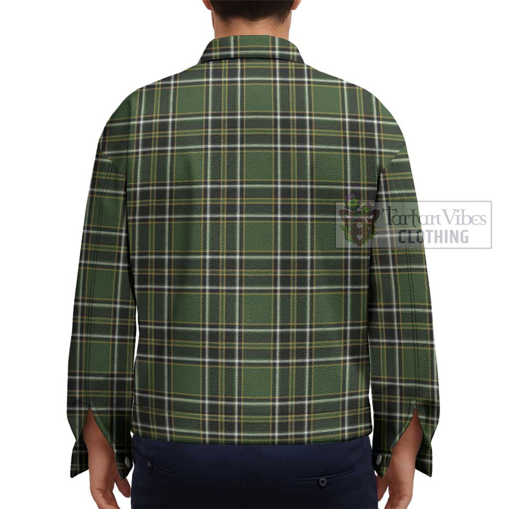 Birmingham Tartan Unisex Lapel Cotton Jacket - Tartan Vibes Clothing