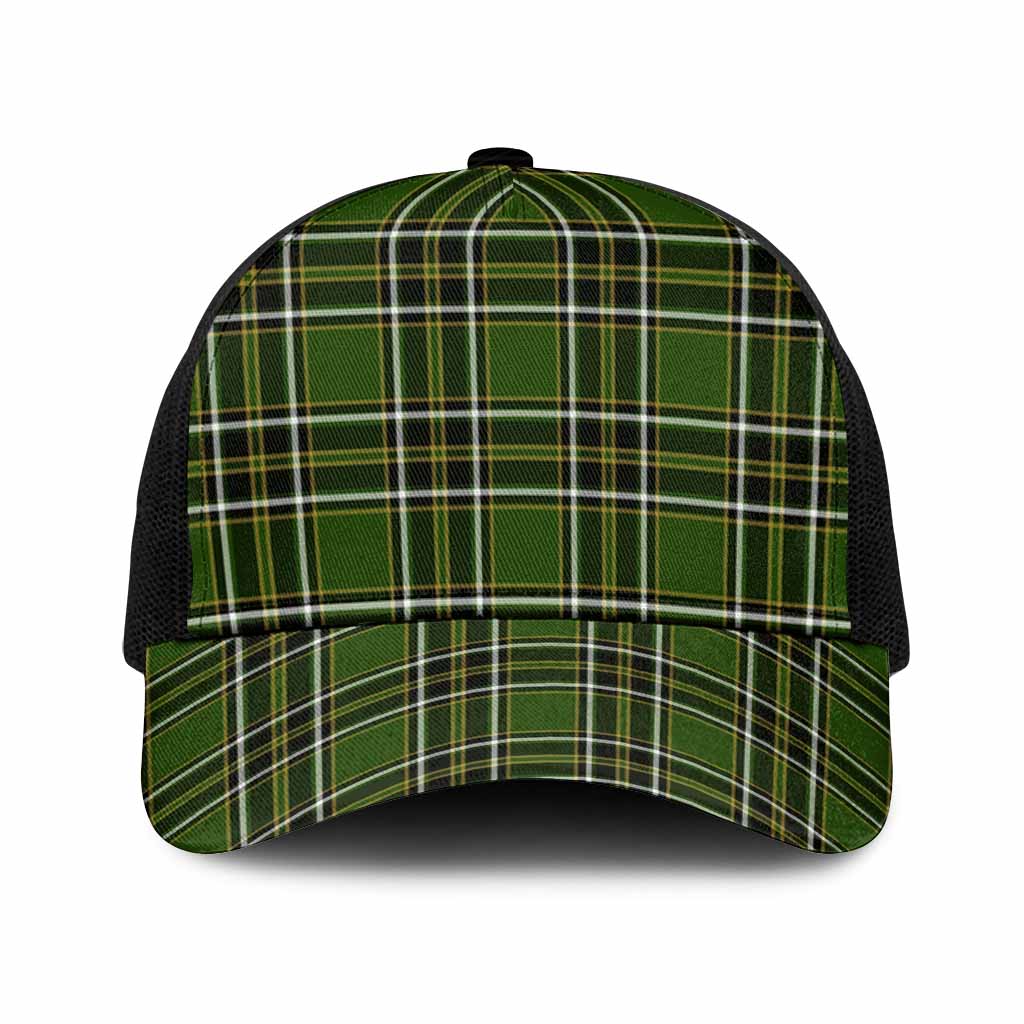 Birmingham Tartan Mesh Trucker Cap One Size (Adjustable) Black - Tartan Vibes Clothing