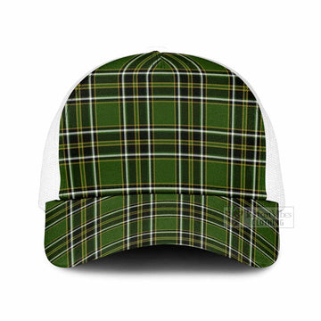 Birmingham Tartan Mesh Trucker Cap One Size (Adjustable) White - Tartan Vibes Clothing