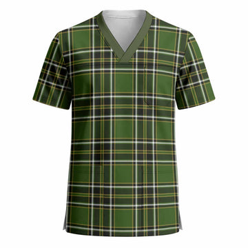 Birmingham Tartan Scrub Top - Tartan Vibes Clothing