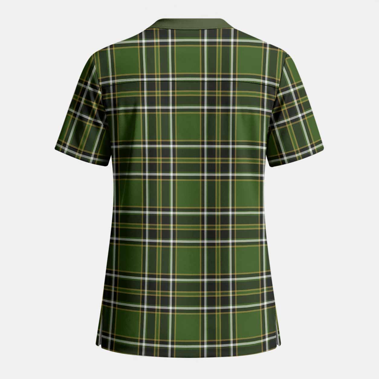 Birmingham Tartan Scrub Top - Tartan Vibes Clothing