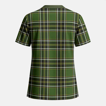 Birmingham Tartan Scrub Top - Tartan Vibes Clothing