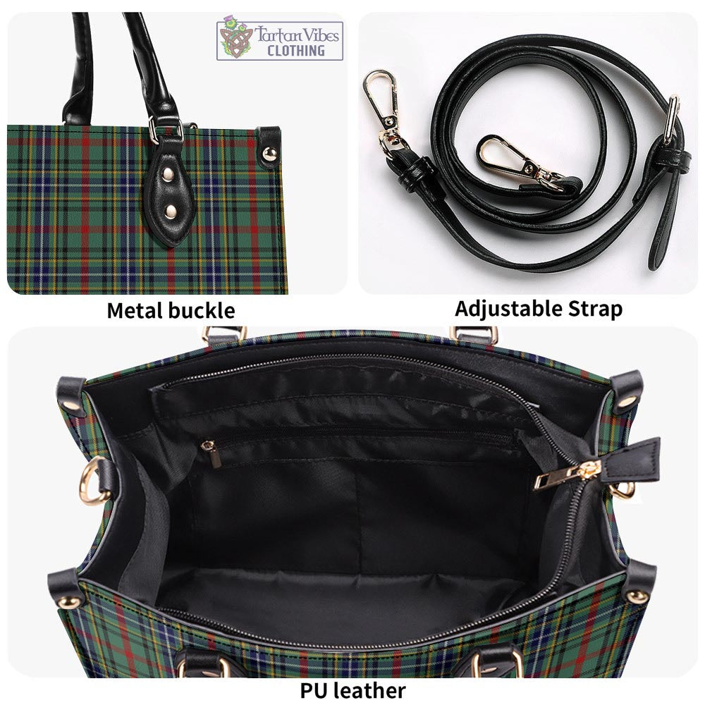 Bisset Tartan Luxury Leather Handbags - Tartan Vibes Clothing