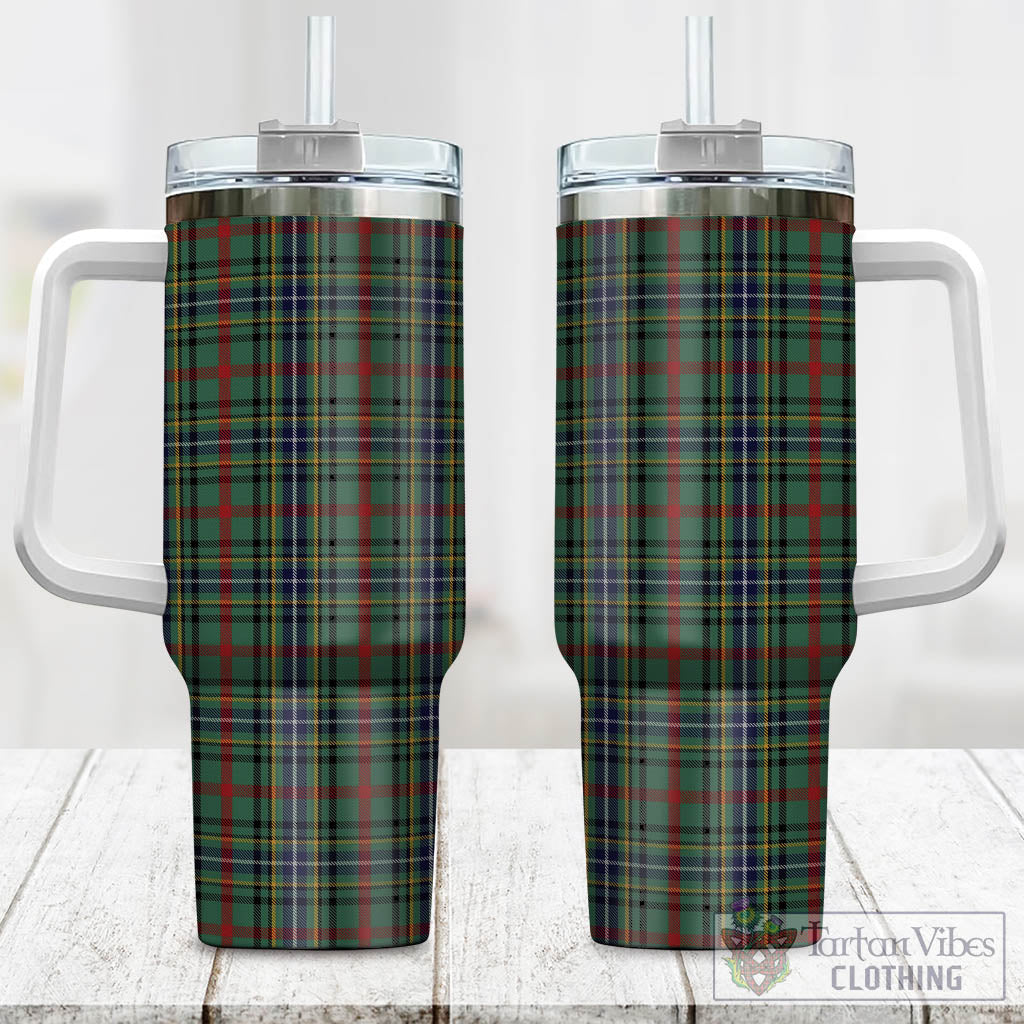 Bisset Tartan Tumbler with Handle One Size 40 OZ - Tartan Vibes Clothing