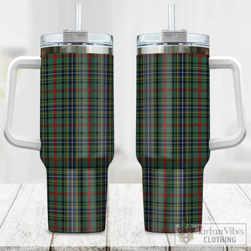 Bisset Tartan Tumbler with Handle One Size 40 OZ - Tartan Vibes Clothing