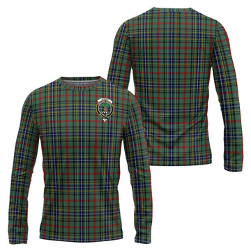 Bisset Tartan Long Sleeve T-Shirt with Family Crest Unisex - Tartan Vibes Clothing