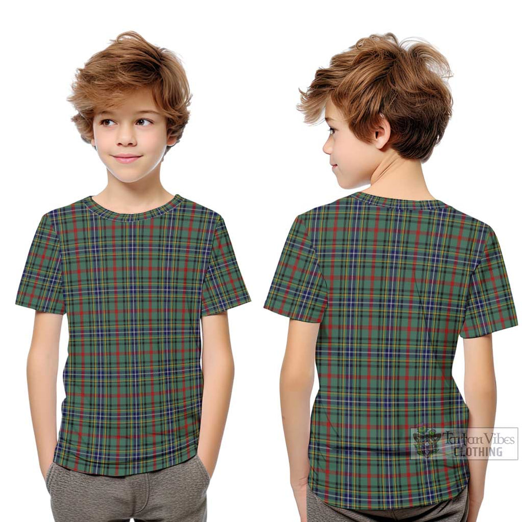 Bisset Tartan Kid T-Shirt Youth XL Size14 - Tartan Vibes Clothing