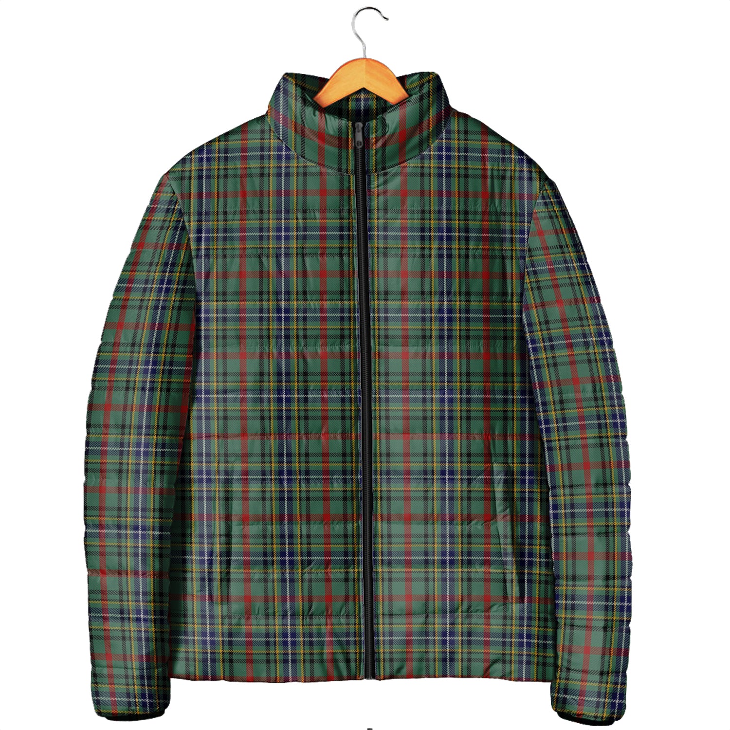 Bisset Tartan Padded Jacket Men's Padded Jacket - Tartan Vibes Clothing