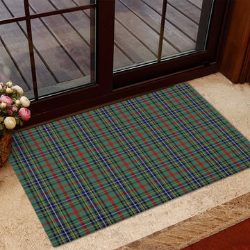 Bisset Tartan Rubber Doormat