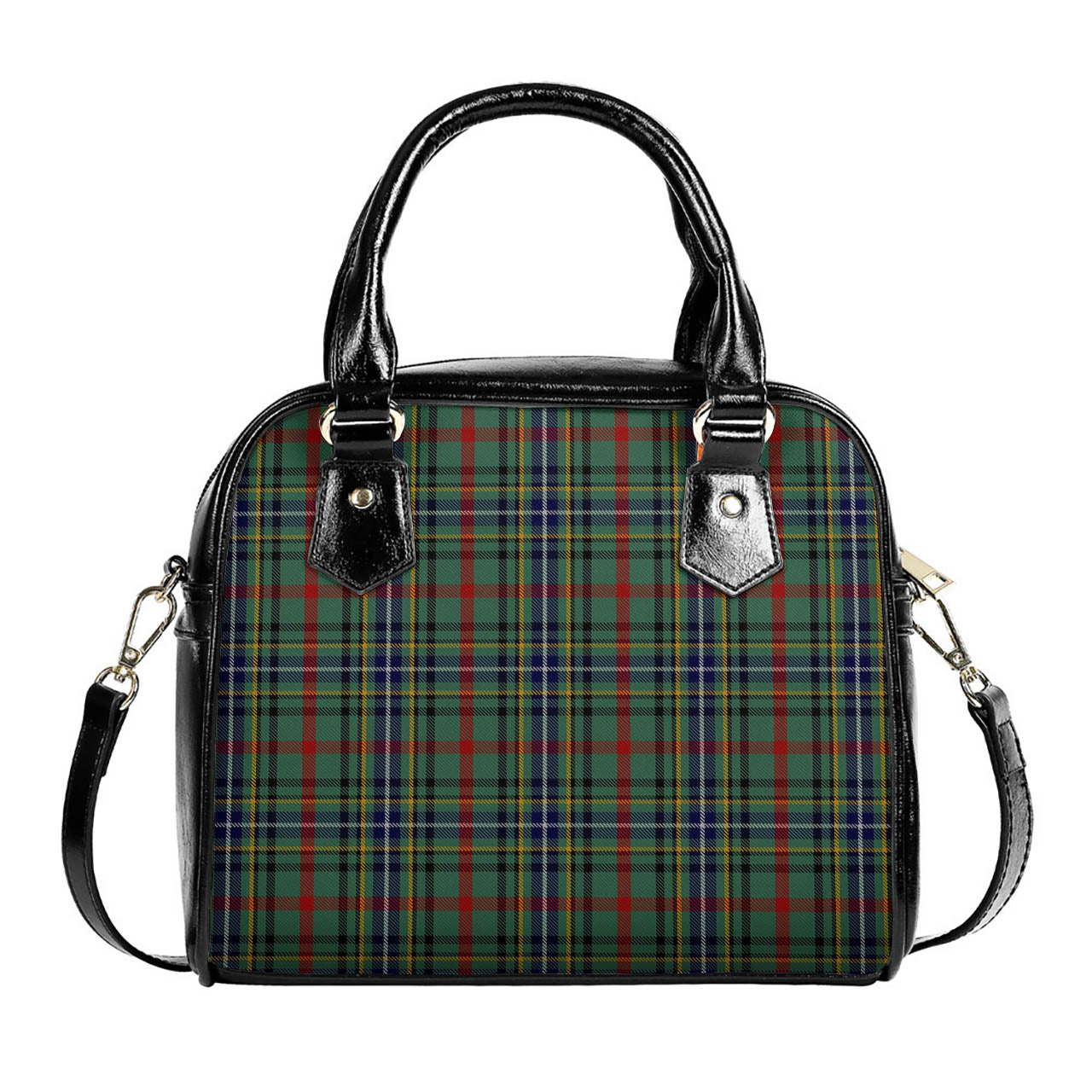 Bisset Tartan Shoulder Handbags One Size 9*21*24 cm (3.54*8.27*9.45 inches) - Tartan Vibes Clothing