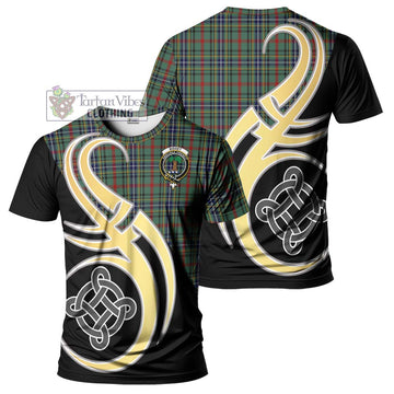Bisset Tartan T-Shirt with Family Crest and Celtic Symbol Style Kid's Shirt - Tartan Vibes Clothing