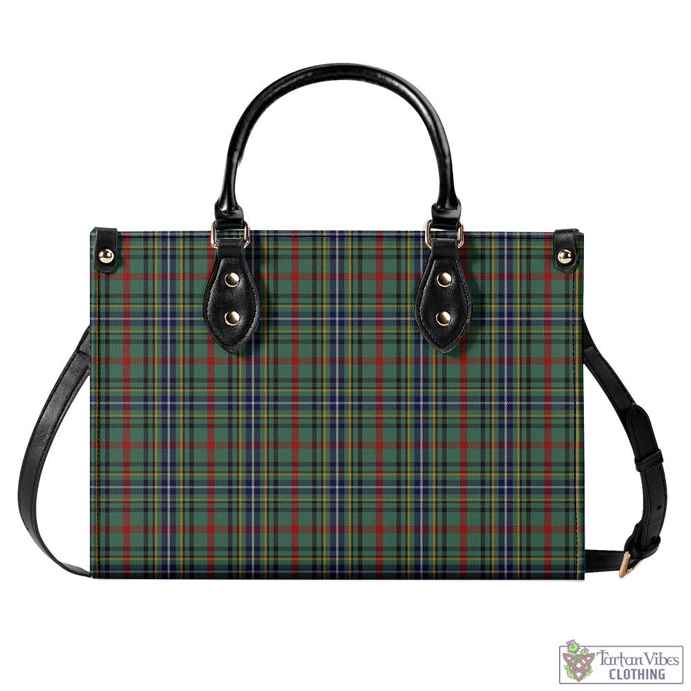 Bisset Tartan Luxury Leather Handbags L - Tartan Vibes Clothing