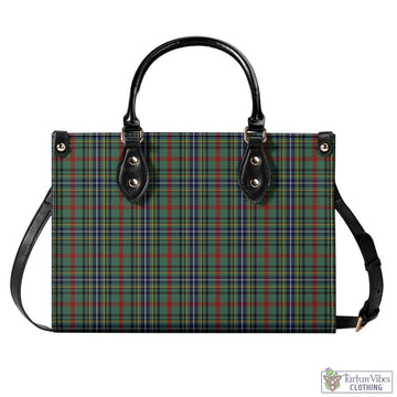 Bisset Tartan Luxury Leather Handbags L - Tartan Vibes Clothing