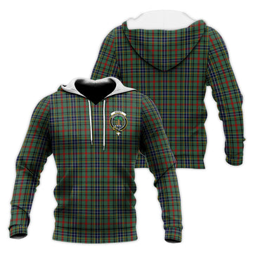 Bisset Tartan Knitted Hoodie with Family Crest Unisex Knitted Pullover Hoodie - Tartan Vibes Clothing