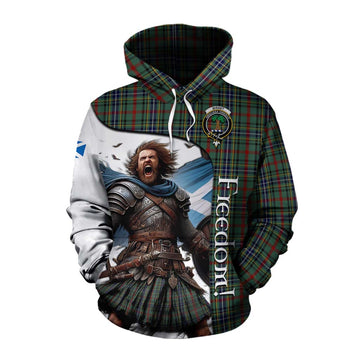Bisset Crest Tartan Cotton Hoodie Inspired by the Freedom of Scottish Warrior Pullover Hoodie XS - Tartan Vibes Clothing