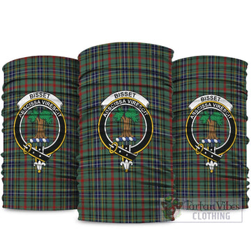 Bisset Tartan Neck Gaiters, Tartan Bandanas, Tartan Head Band with Family Crest package One Size - Tartan Vibes Clothing