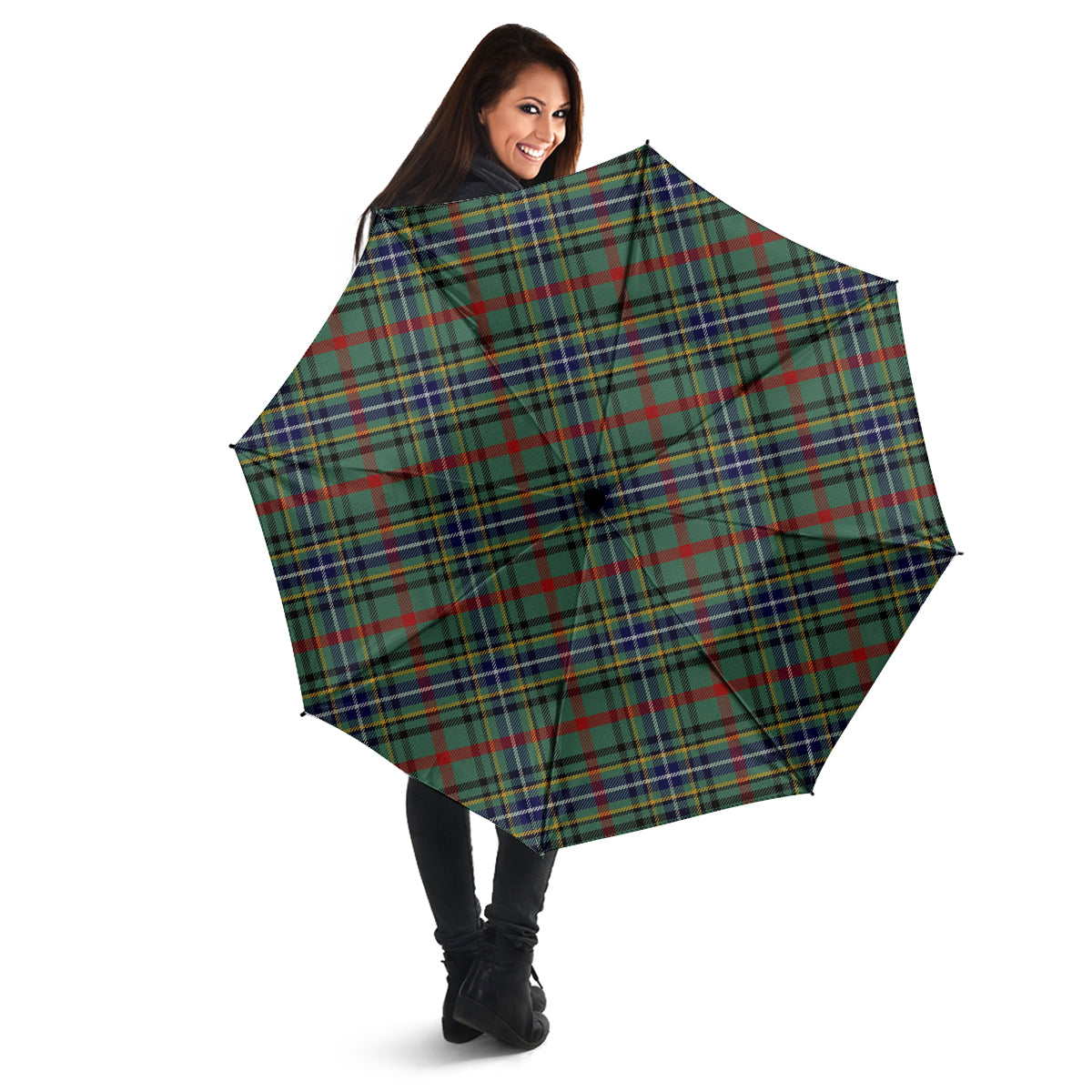 Bisset Tartan Umbrella - Tartanvibesclothing