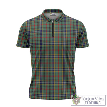 Bisset Tartan Zipper Polo Shirt - Tartan Vibes Clothing