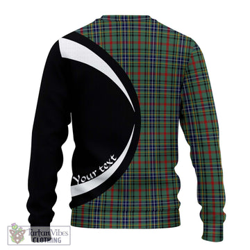 Bisset Tartan Ugly Sweater with Family Crest Circle Style - Tartan Vibes Clothing