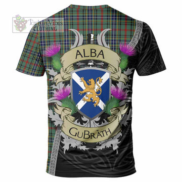 Bisset Tartan Family Crest T-Shirt Lion Rampant Royal Thistle Shield Celtic Inspired - Tartan Vibes Clothing