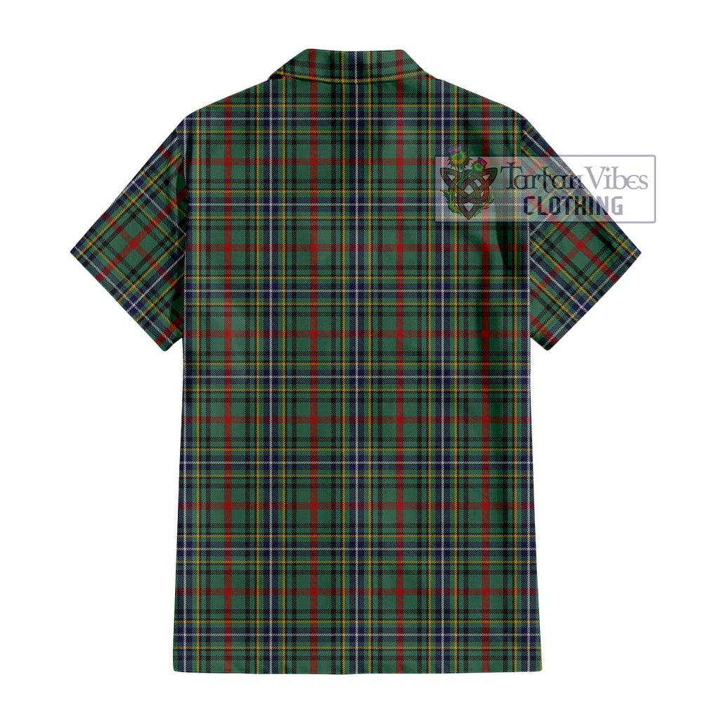 Bisset Tartan Hawaiian Shirt with Family Crest DNA In Me Style - Tartan Vibes Clothing