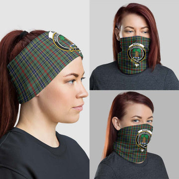 Bisset Tartan Neck Gaiters, Tartan Bandanas, Tartan Head Band with Family Crest - Tartan Vibes Clothing