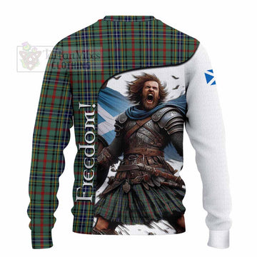 Bisset Crest Tartan Knitted Sweater Inspired by the Freedom of Scottish Warrior - Tartan Vibes Clothing