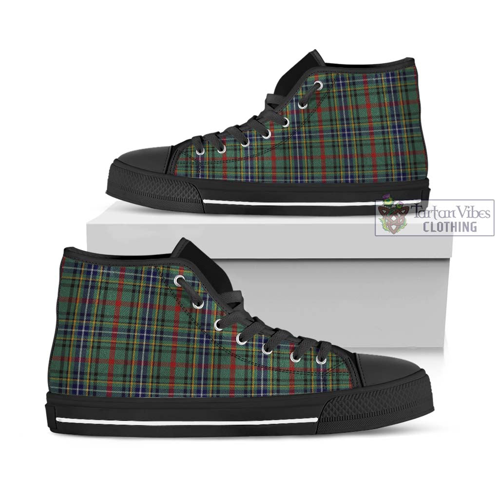 Bisset Tartan High Top Shoes - Tartan Vibes Clothing