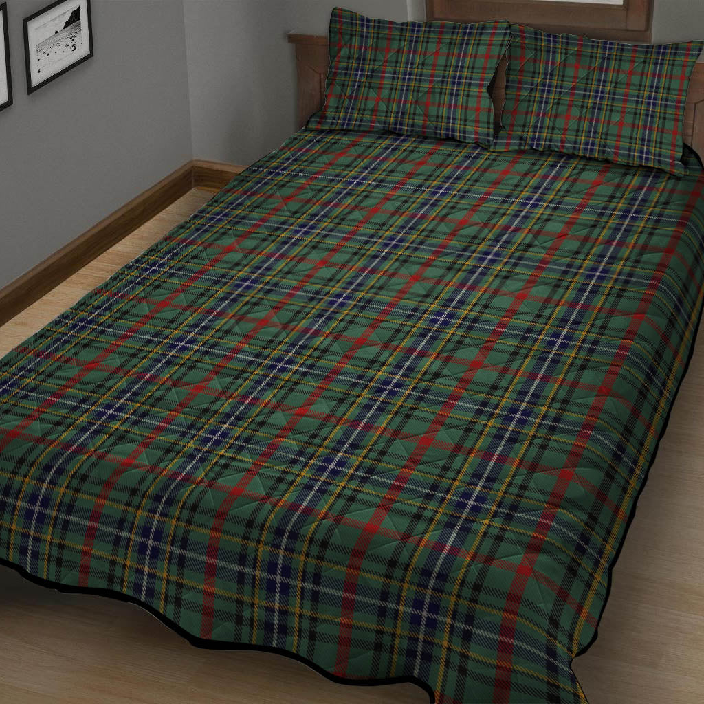 Bisset Tartan Quilt Bed Set - Tartan Vibes Clothing