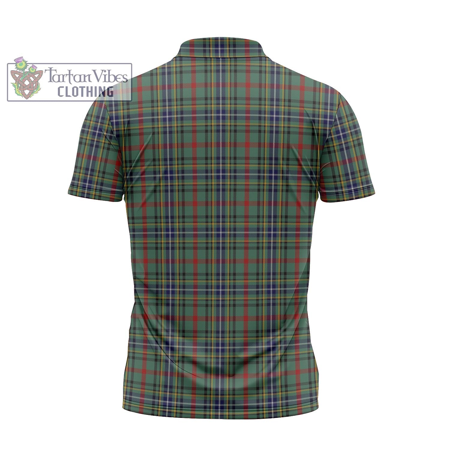 Bisset Tartan Zipper Polo Shirt - Tartan Vibes Clothing
