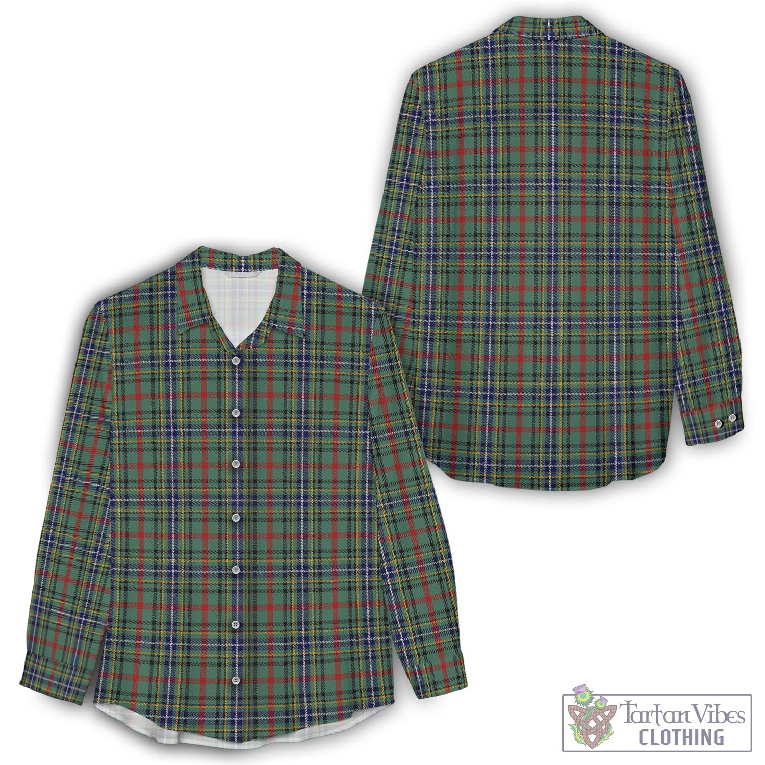 Bisset Tartan Women's Casual Shirt - Tartan Vibes Clothing
