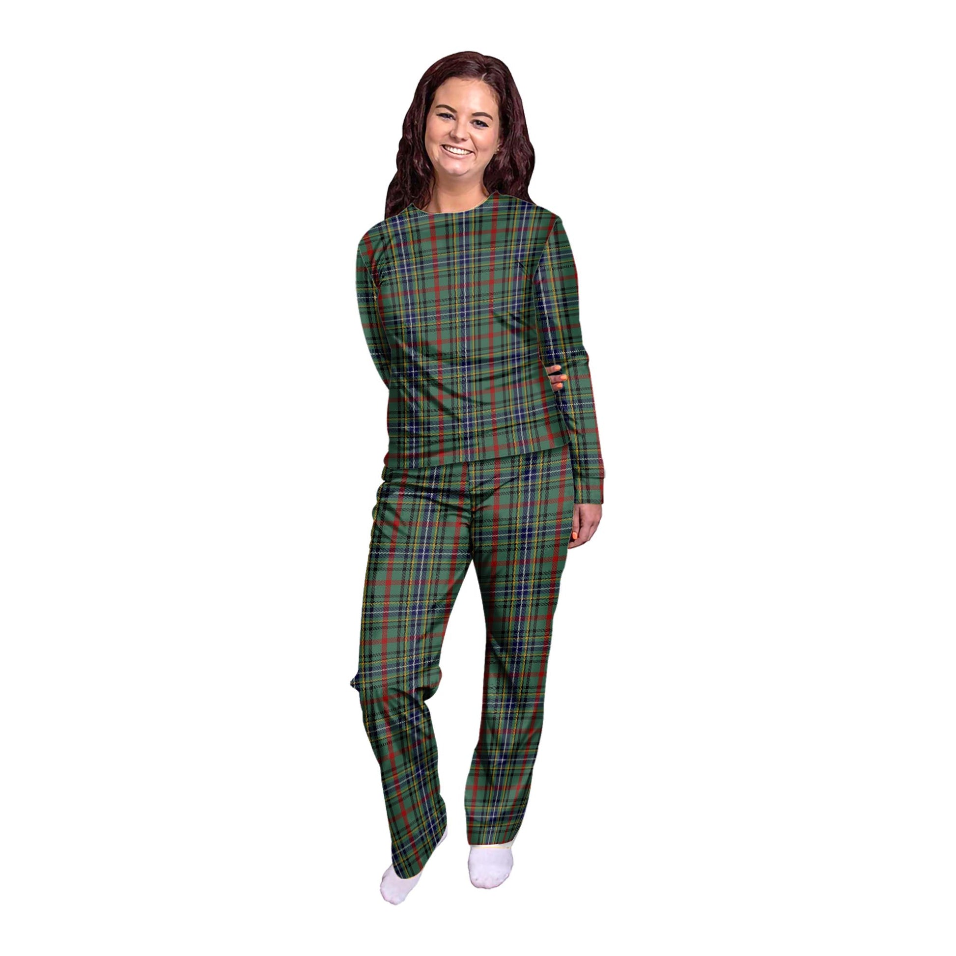 Bisset Tartan Pajamas Family Set - Tartan Vibes Clothing