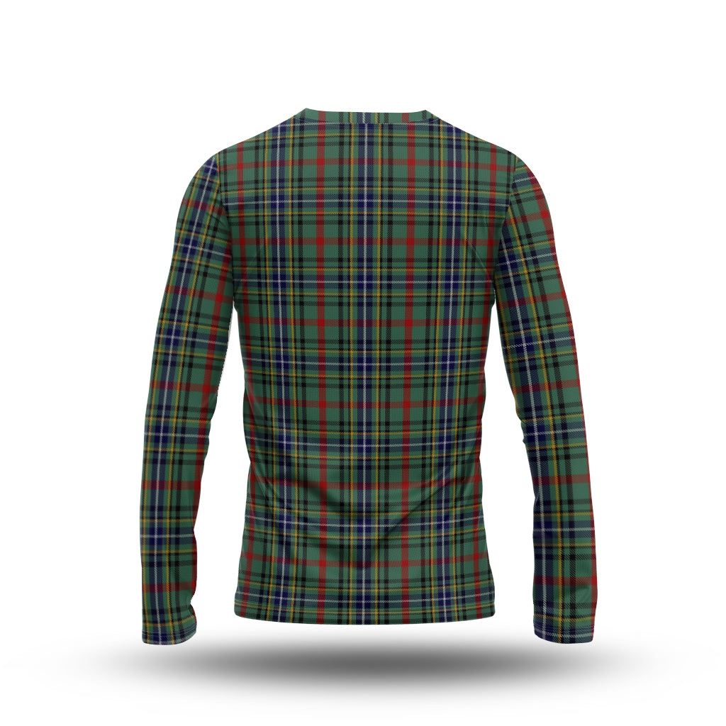 Bisset Tartan Long Sleeve T-Shirt with Family Crest - Tartan Vibes Clothing