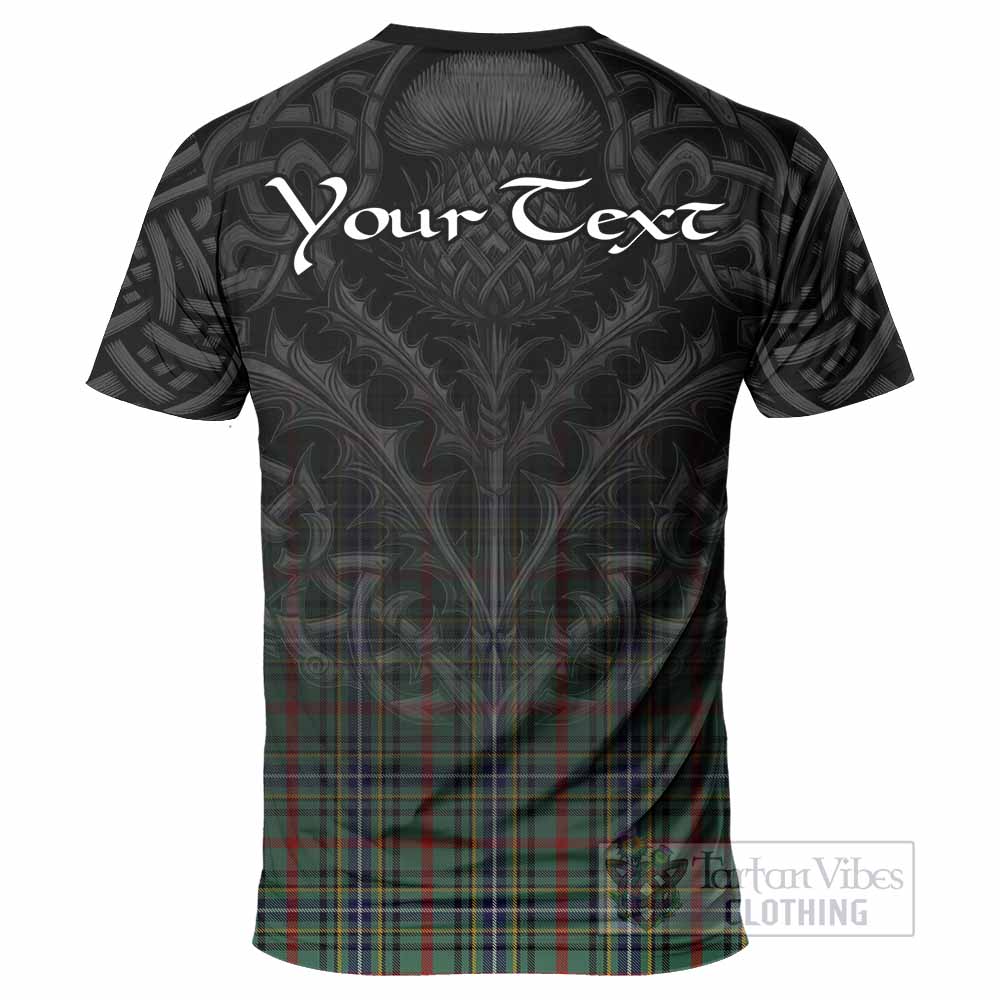 Bisset Tartan T-Shirt with Family Crest Celtic Thistle Vibes - Tartan Vibes Clothing