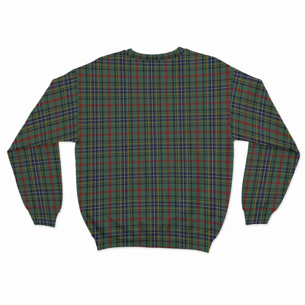 Bisset Tartan Sweatshirt with Family Crest - Tartan Vibes Clothing