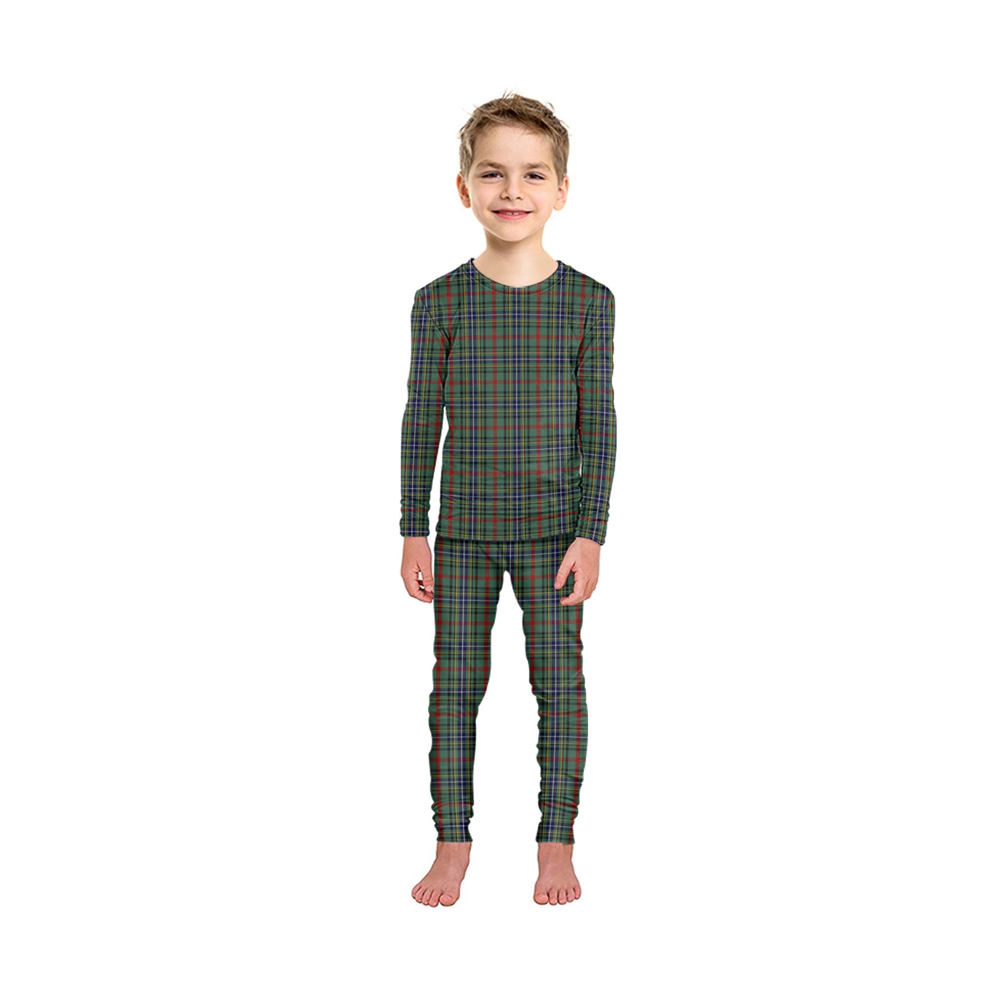 Bisset Tartan Pajamas Family Set - Tartan Vibes Clothing