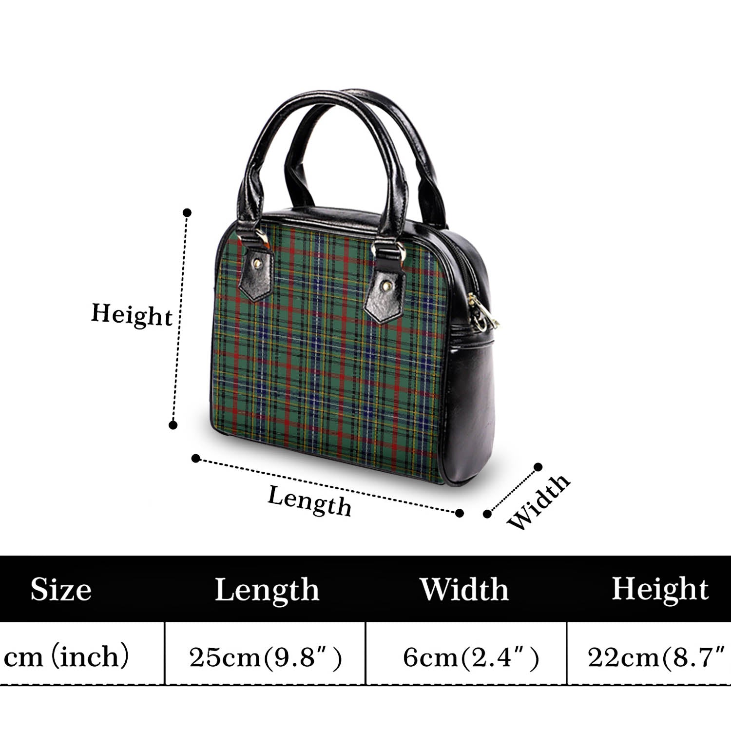 Bisset Tartan Shoulder Handbags - Tartan Vibes Clothing