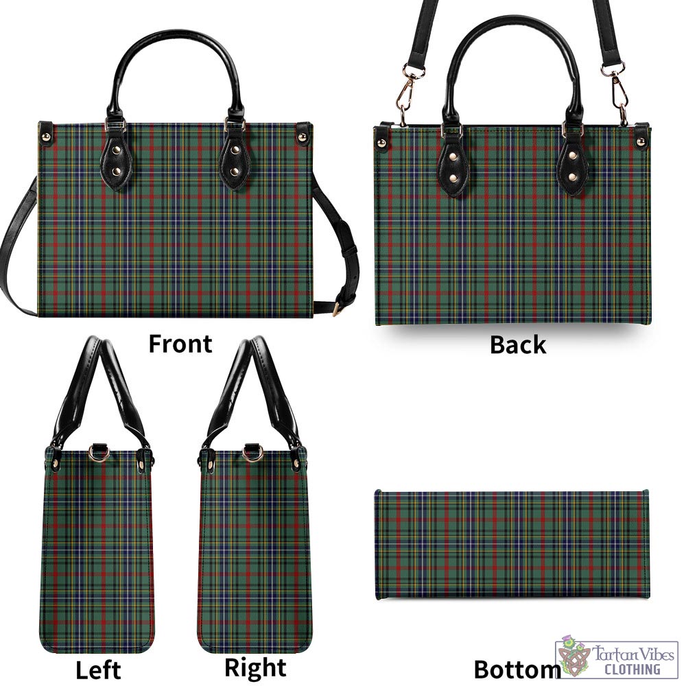 Bisset Tartan Luxury Leather Handbags - Tartan Vibes Clothing