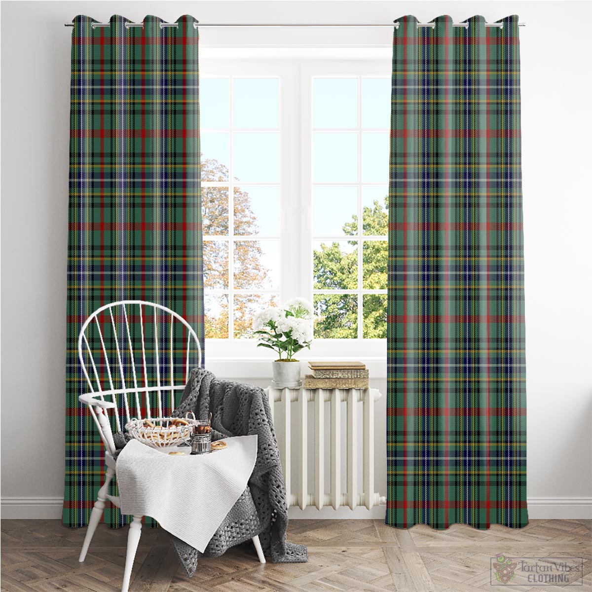 Bisset Tartan Window Curtain